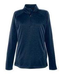 Devon & Jones Layering S / NAVY Devon & Jones Ladies' Stretch Tech-Shell® Compass Quarter-Zip