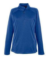 Devon & Jones Layering S / TRUE ROYAL Devon & Jones Ladies' Stretch Tech-Shell® Compass Quarter-Zip