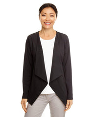 Devon & Jones Sweaters Devon & Jones - Women's Perfect Fit™ Draped Open Blazer