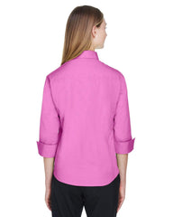 Devon & Jones Woven Shirts Devon & Jones -Women's Perfect Fit™ 3/4 Sleeve Stretch Poplin Blouse