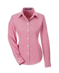 Devon & Jones Woven Shirts S / RED Devon & Jones Ladies' Crown Collection™ Gingham Check