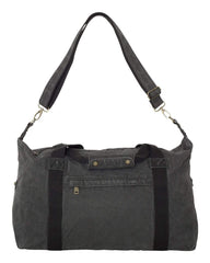 DRI DUCK Bags NONE / CHARCOAL/BLACK DRI DUCK Canvas Weekender Bag