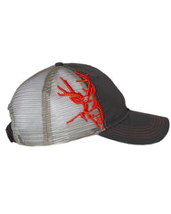 DRI DUCK Headwear One Size / Graphite/Orange DRI DUCK - 3D Buck Cap