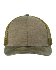 DRI DUCK Headwear One Size / Olive/Camo DRI DUCK - Pique Trucker Cap