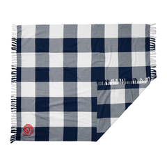 Field & Co Accessories Field & Co. - 100% Organic Cotton Check Throw Blank