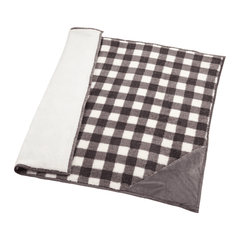 Field & Co Accessories Field & Co. - Double Sided Plaid Sherpa Blanket