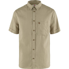 Fjällräven Woven Shirts XS / Sand Stone FJÄLLRÄVEN - Men's Övik Travel Shirt Short Sleeve