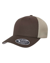 Flexfit Headwear One Size / Brown/Khaki Flexfit - 110® Mesh-Back Cap