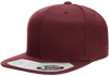 Flexfit Headwear One Size / Maroon Flexfit - 110® Flat Bill Snapback Cap