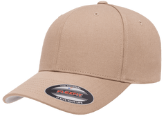 Flexfit Headwear S/M / Khaki Flexfit - V-Flex Twill Cap