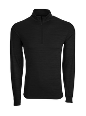 Greg Norman Layering S / Black Heather Greg Norman - Men's Utility 1/4 Zip Pullover