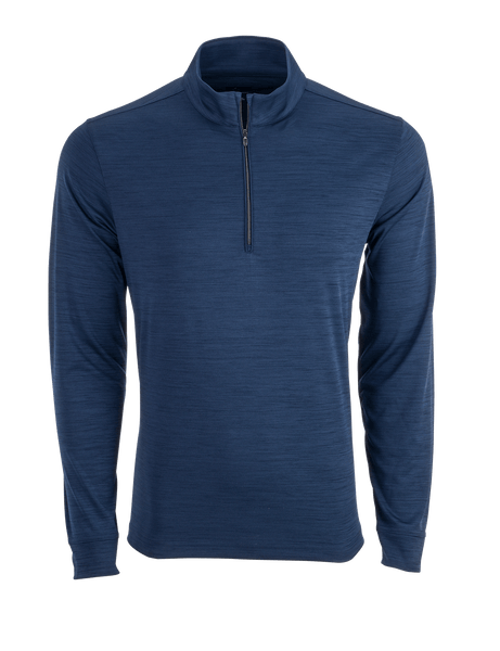 Greg Norman Layering S / Navy Heather Greg Norman - Men's Utility 1/4 Zip Pullover