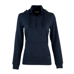 Greg Norman Layering S / Navy Heather Greg Norman - Women's Lab 1/4-Zip Hoodie