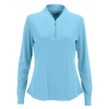 Greg Norman Layering S / Sky Greg Norman - Women's Play Dry® Tulip Neck ¼-Zip