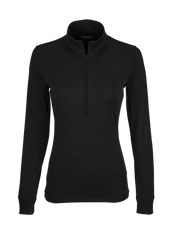 Greg Norman Layering XS / Black Heather Greg Norman - Women's Utility 1/4 Zip Pullover