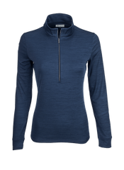 Greg Norman Layering XS / Navy Heather Greg Norman - Women's Utility 1/4 Zip Pullover