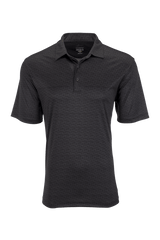 Greg Norman Polos S / Black Greg Norman - Men's ML75 Microlux Cart Print Polo