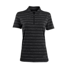 Greg Norman Polos S / Black Heather Greg Norman - Women's Lab Stripe Polo