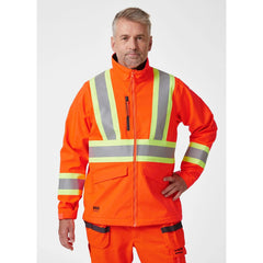 Helly Hansen Workwear Outerwear Helly Hansen Workwear - Men's Alta Hi Vis Softshell Jacket CSA