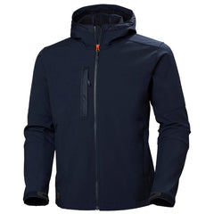 Helly Hansen Workwear Outerwear S / Navy Helly Hansen Workwear - Men's Kensington Hooded Softshell Jacket