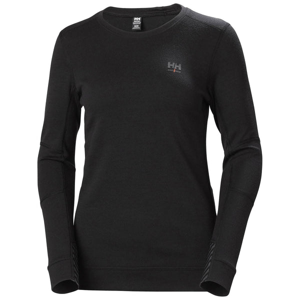 Helly Hansen Workwear T-shirts XS / Black Helly Hansen Workwear - Women's Lifa Merino Crewneck