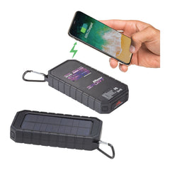 High Sierra Accessories One Size / Black High Sierra - IPX 5 Solar Fast Wireless Power Bank