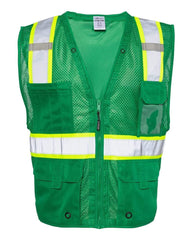 Kishigo Outerwear Kishigo - EV Series® Enhanced Visibility Multi-Pocket Mesh Vest