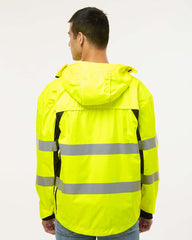 Kishigo Outerwear Kishigo - Premium Black Series® Windbreaker