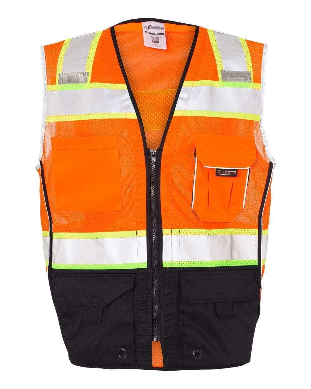 Kishigo Outerwear M / Orange Kishigo - Premium Black Series® Black Bottom Class 2 Vest