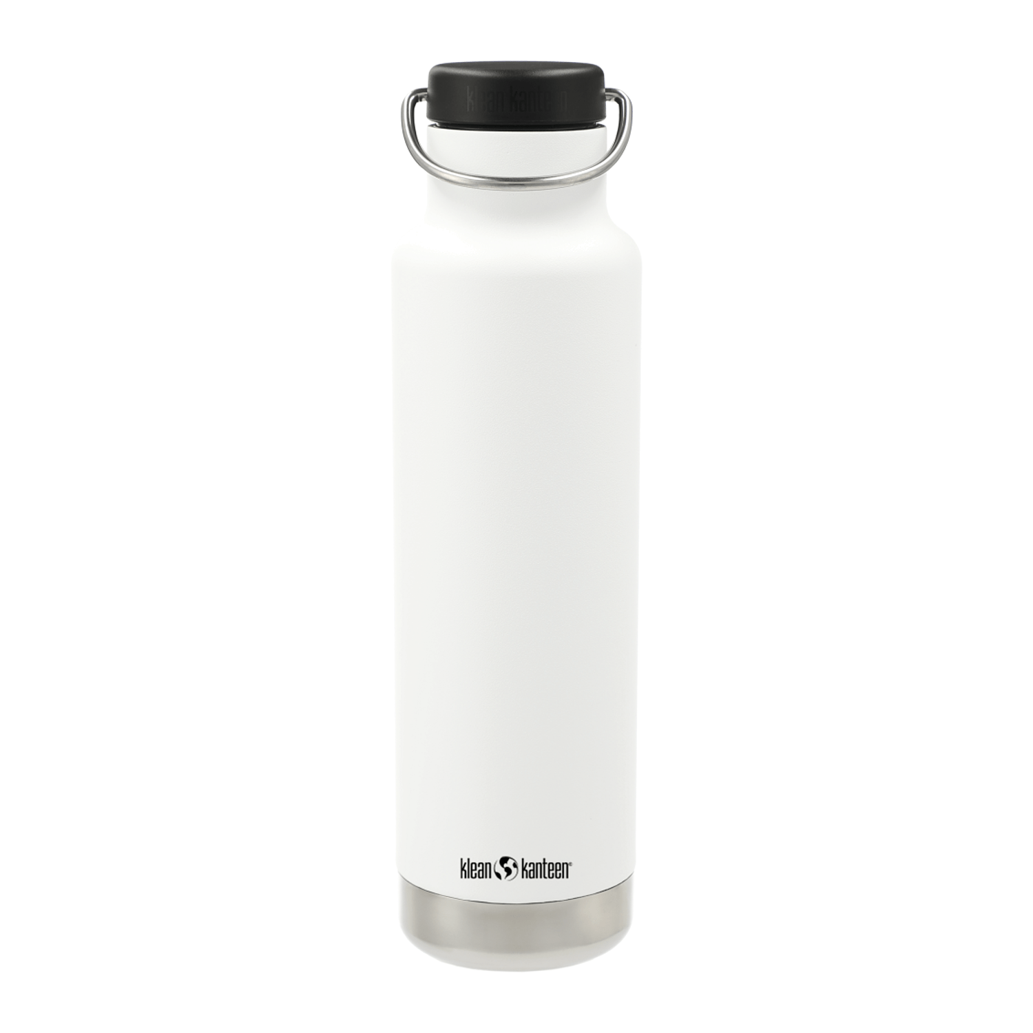 Klean Kanteen Accessories 20oz / White Klean Kanteen - Eco Insulated Classic 20oz w/ Loop Cap