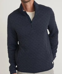 Marine Layer Layering Marine Layer - Men's Corbet Quilted Pullover