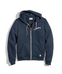 Marine Layer Outerwear S / Navy Heather Marine Layer - Corbet Full-Zip Hoodie