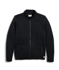Marine Layer Outerwear XS / Black Marine Layer - Men's Corbet Full-Zip Jacket