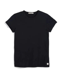 Marine Layer T-shirts XS / Black Marine Layer - Women's Signature Crew