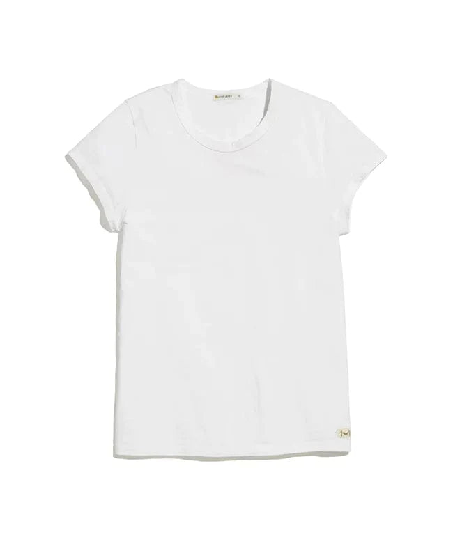 Marine Layer T-shirts XS / White Marine Layer - Women's Signature Crew