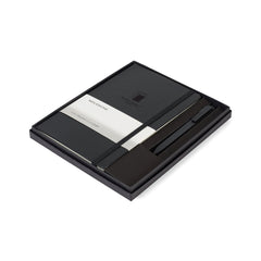 Moleskine - Hard Cover Large Notebook and GO Pen Gift Set