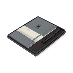 Moleskine - Hard Cover Large Notebook and GO Pen Gift Set