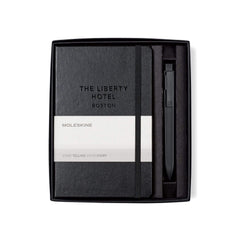 Moleskine - Hard Cover Medium Notebook and GO Pen Gift Set