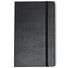 Moleskine - 25 piece minimum Accessories OSFA / BLACK Moleskine® Hard Cover Plain Large Notebook (5