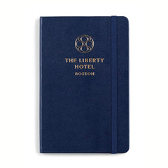 Moleskine - 25 piece minimum Accessories OSFA / Navy Moleskine® Hard Cover Ruled Medium Notebook (4.5