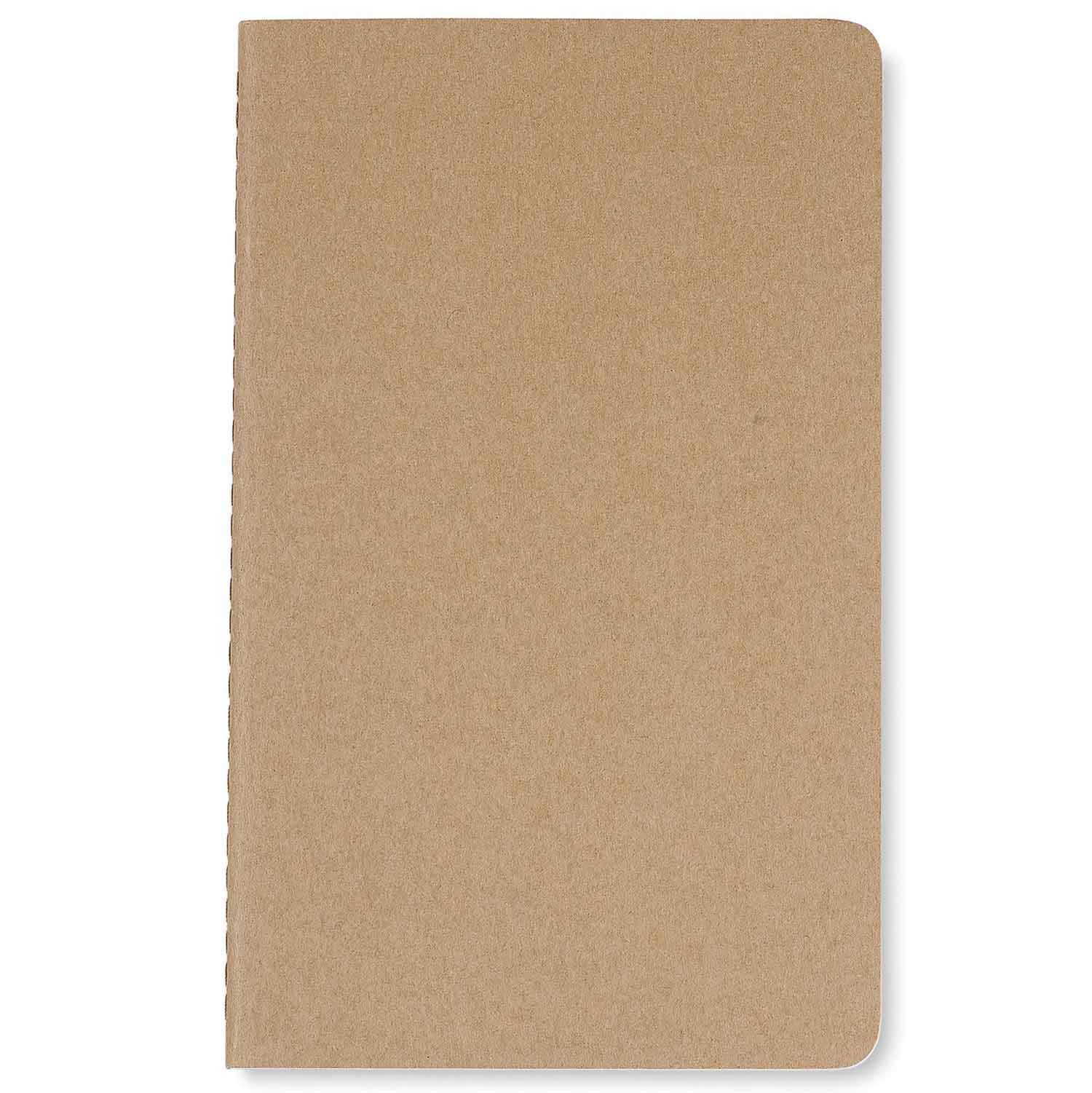 Moleskine - 50 piece minimum Accessories OSFA / NATURAL Moleskine® Cahier Plain Large Notebook (5" x 8.25")