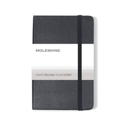 Moleskine Accessories One Size / Black Moleskine - Hard Cover Plain Page Pocket Notebook (3.5