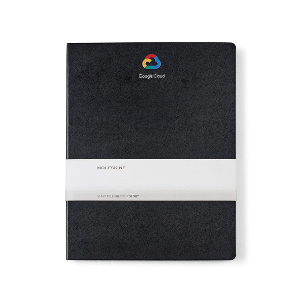 Moleskine Accessories One Size / Black Moleskine - Hard Cover Ruled Extra-Extra Large Notebook (8.6" x 11.25")