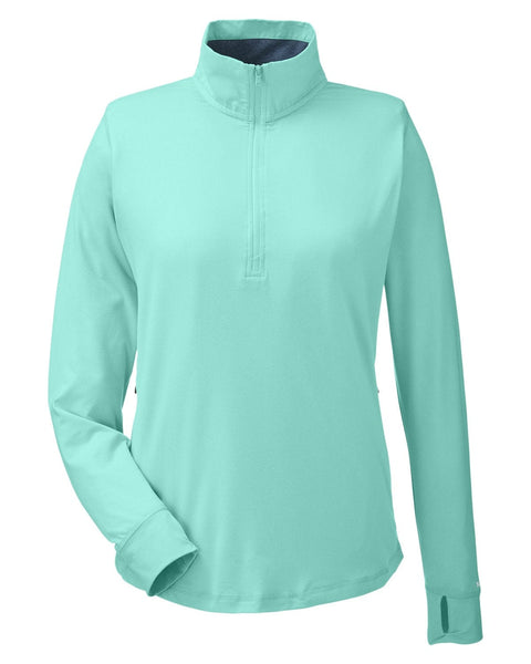 Nautica Layering XS / Cool Mint Nautica - Women's Saltwater Quarter-Zip Pullover