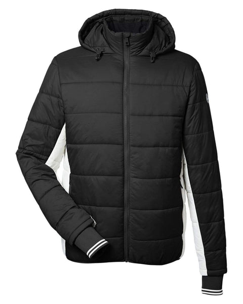 Nautica Outerwear S / Black/Antique White Nautica - Men's Nautical Mile Puffer Packable Jacket