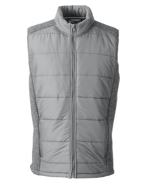 Nautica Outerwear S / Graphite/Graphite Heather Nautica - Men's Harbor Puffer Vest