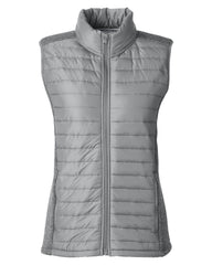Nautica Outerwear XS / Graphite/Graphite Heather Nautica - Women's Harbor Puffer Vest