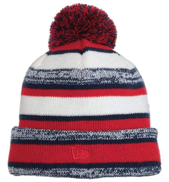 New Era Headwear One size / Red / Navy New Era - Sideline Beanie