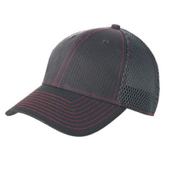 New Era Headwear S/M / Graphite/Red New Era - 39THIRTY Stretch Mesh Contrast Stitch Cap