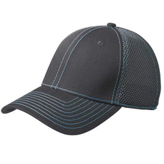 New Era Headwear S/M / Graphite/Vice Blue New Era - 39THIRTY Stretch Mesh Contrast Stitch Cap